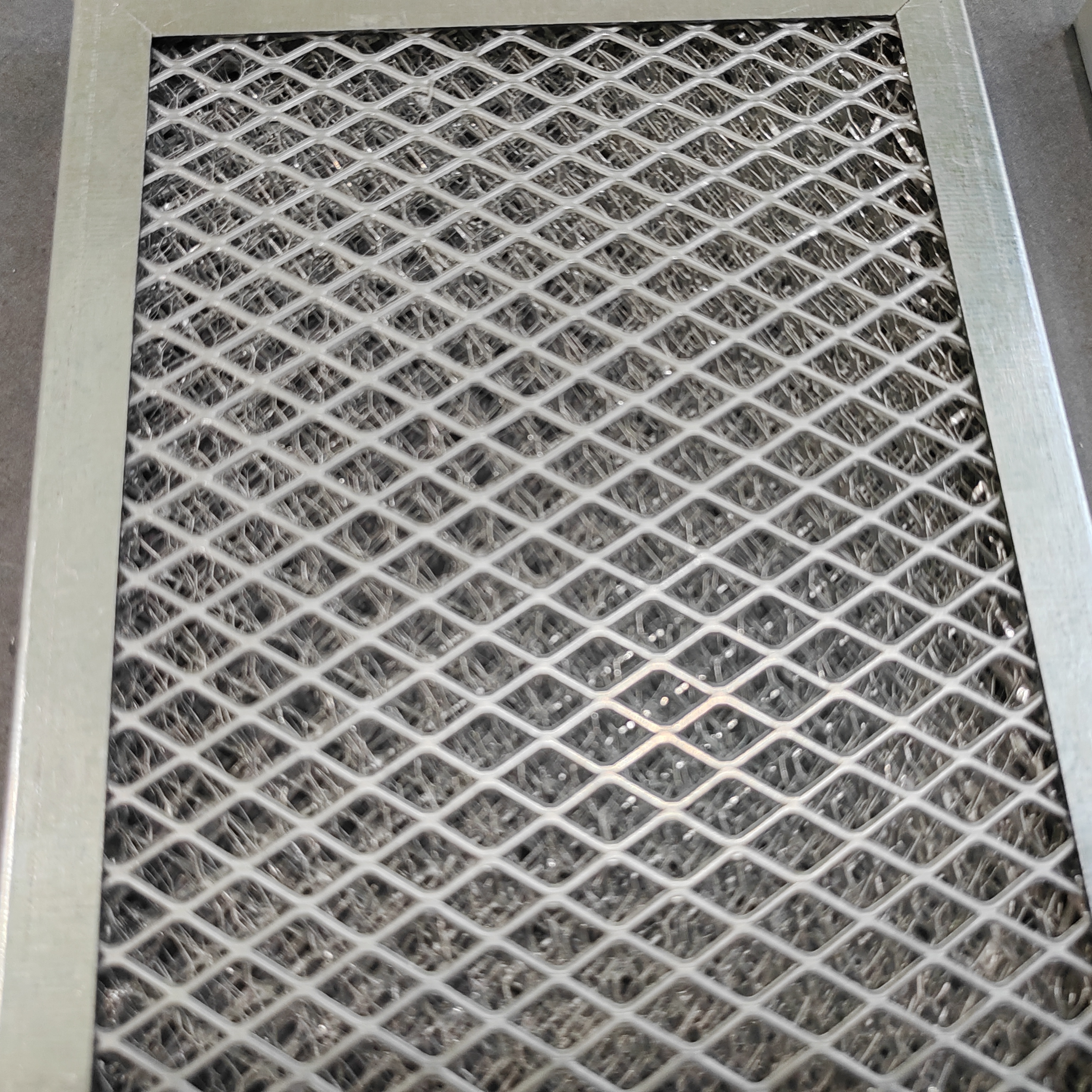 120*310 Aluminum Foil Primary Filter with Galvanized Sheet/Aluminum Frame for Large Particle Filtration