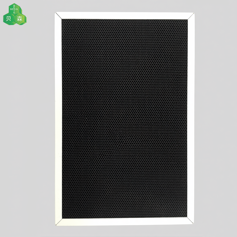 BESIN 20x16x1 inch Metal Frame Formaldehyde Removal Filter for Room Air Purifier Filters