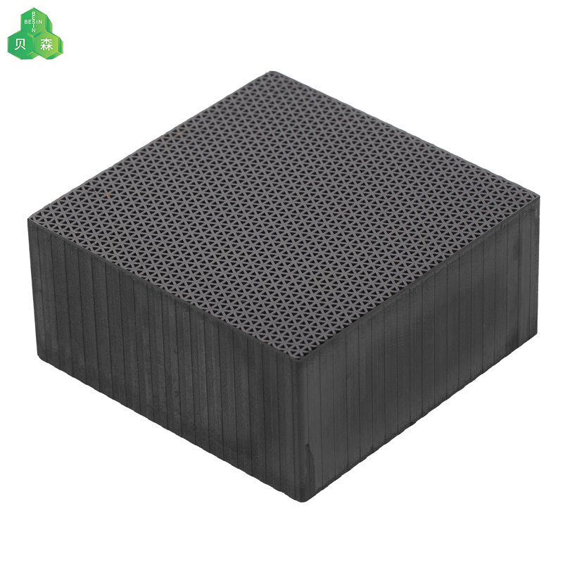 VOCs removal activated carbon honeycomb