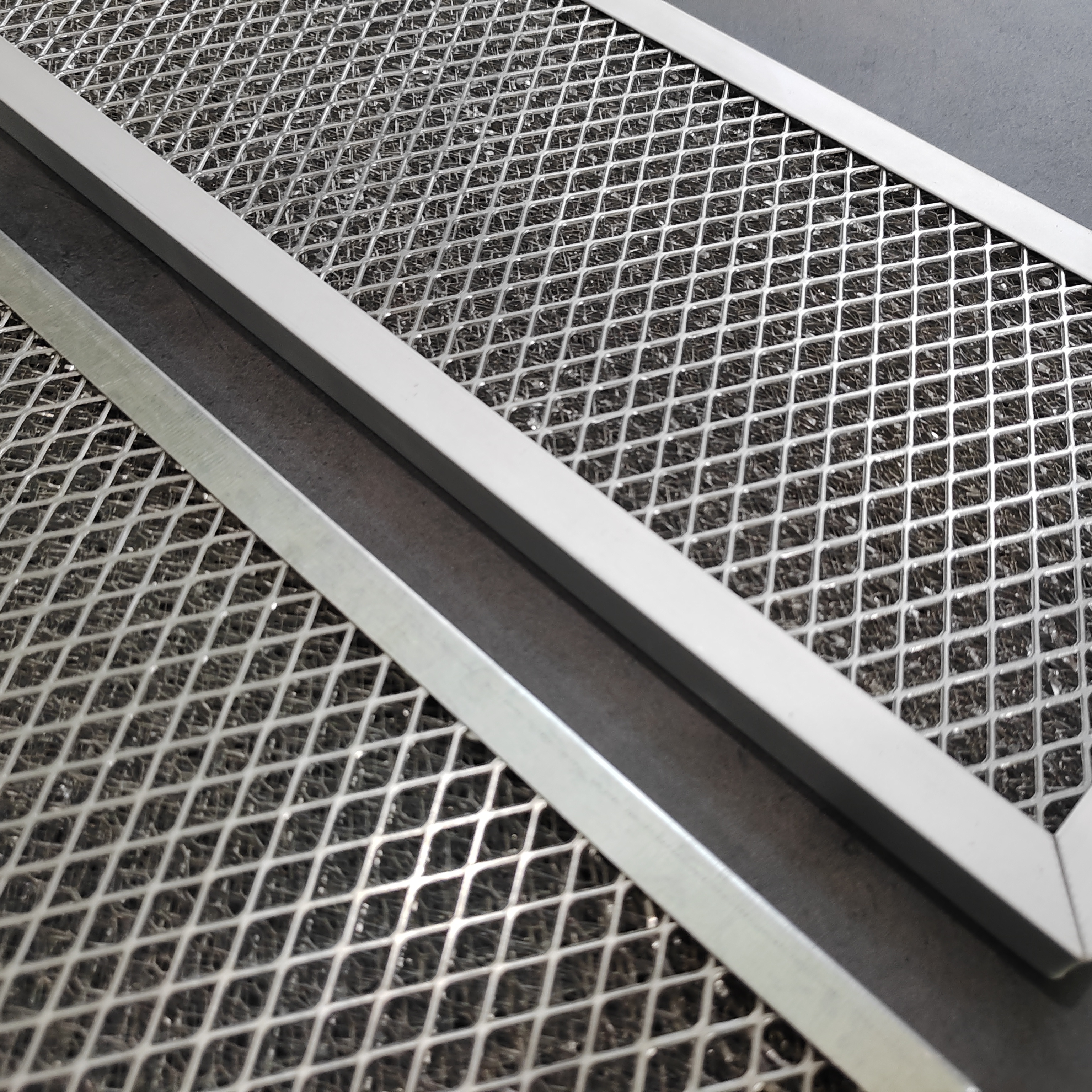 120*310 Aluminum Foil Primary Filter with Galvanized Sheet/Aluminum Frame for Large Particle Filtration