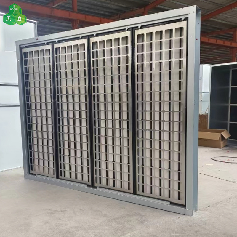 Replaceable Micro Electrostatic Filter Removal for Ventilation Systems